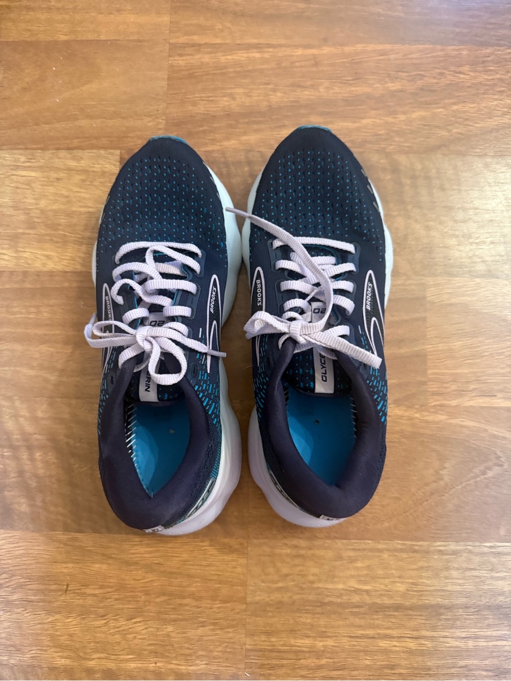 Brooks Glycerin Peacoat/Ocean/Pastel Lilac Athletic Running Shoes